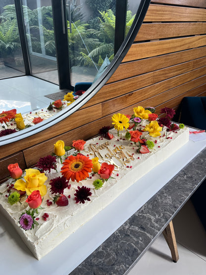 Table Runner Cake