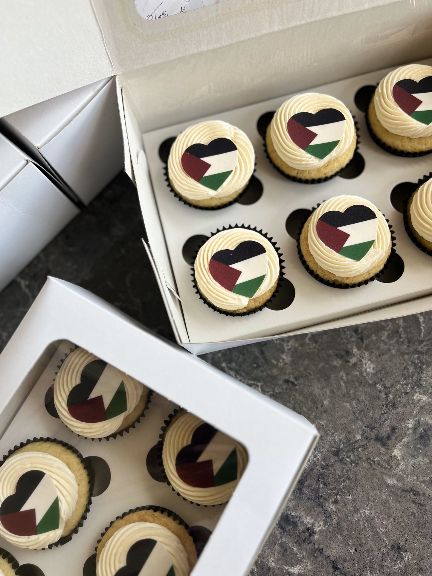 Palestine Cupcakes